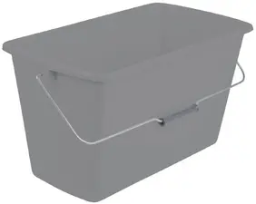 keeeper Seau de ménage "bent", rectangulaire, nordic-grey