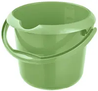keeeper Seau "mika eco", rond, 5 litres, grass green