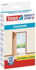 tesa Moustiquaire STANDARD portes, 2 pièces,anthracite