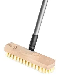 Peggy Perfect Brosse avec manche à balai, bois