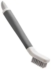 metaltex Brosse/grattoir 2 en 1 pour joints, blanc/gris