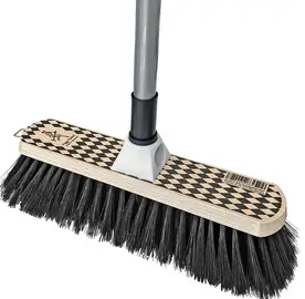 Peggy Perfect Balai avec manche "Arlequin", bois