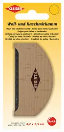 KLEIBER Peigne pour laine & cachemire, en bois
