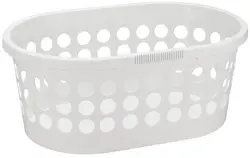 plast team Corbeille à linge SPRINGFIELD, 30 litres, blanc