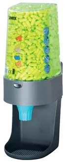 uvex Distributeur de bouchons "one2click", garni