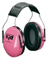 3M Peltor kid Casque anti-bruit H510, rose fluo / noir