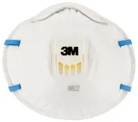 3M Masque respiratoire Cool Flow 8822, FFP2, lot de 3