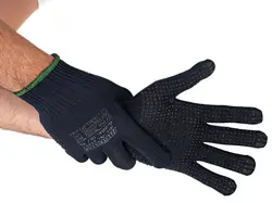 HYGOSTAR Gant antidérapant "PEARL", S, bleu