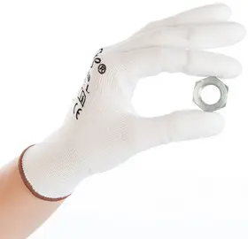 HYGOSTAR Gant à mailles fines Ultra Flex Finger, XL, blanc