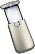 WEDO Loupe Lucina avec lumière LED, argent