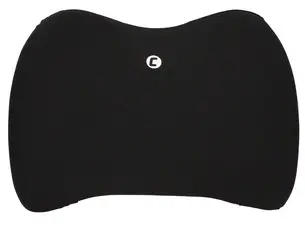 cartrend Support dorsal, Memory Foam, noir