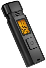 LogiLink Éthylotest, avec écran LCD, noir