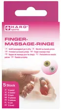 HARO Bague de massage pour les doigts, en acier au carbone