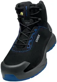 uvex 1 x-craft Chaussure montante S2, pointure 39, noir/bleu