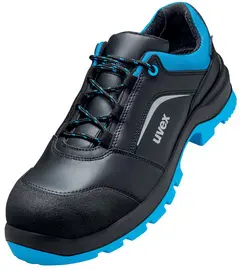 uvex 2 xenova Chaussures basses S3 SRC, T. 45, noir/bleu