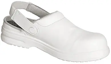 HYGOSTAR Chaussure de sécurité Clog CLASSIC, blanc