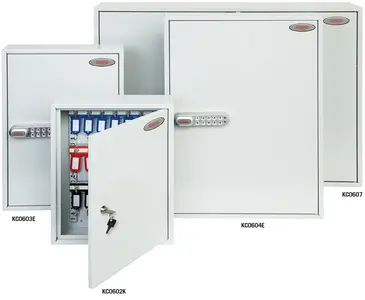 phoenix Armoire à clés KC0606K pour 400 clés, gris clair
