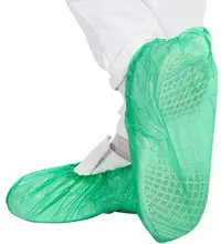 HYGOSTAR Surchaussure en CPE, longueur: 410 mm, vert