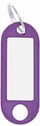 WEDO Porte-clés avec anneau, diamètre: 18 mm, violet