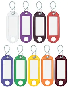 WEDO Porte-clé crochet en S, grand paquet, vert