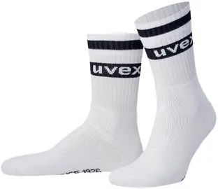 uvex Chaussette "Basic", taille 39-42, pack de 3, blanc