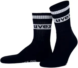 uvex Chaussette "Basic", taille 39-42, pack de 3, noir