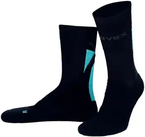 uvex Chaussette "Functional", taille 35-38, noir / bleu