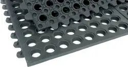 miltex Bordure Yoga Octa Oil, 965 x 65 mm, noire, mâle