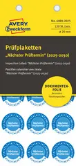 AVERY Zweckform Prüfplaketten "Nächster Prüftermin", 2025-30