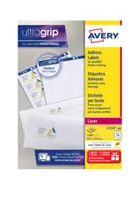 AVERY Etiquette d'adresse, 63,5 x 38,1 mm, blanc