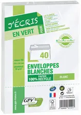 GPV Enveloppes ERAPure, DL, 110 x 220 mm, sans fenêtre