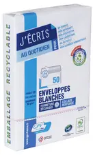 GPV Enveloppes, DL, 110 x 220 mm, sans fenêtre, blanc