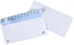 GPV Enveloppes, C6, 114 x 162 mm, sans fenêtre, blanc