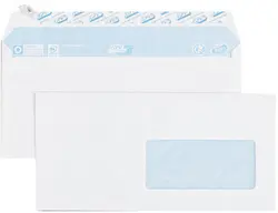 GPV Enveloppes, C5, 162 x 229 mm, blanc, avec fenêtre