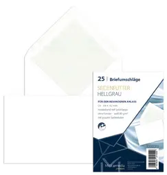 MAILmedia enveloppe Offset, avec doublure en soie, blanc