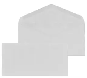 MAILmedia Enveloppes DIN long C6, collage humide, gris