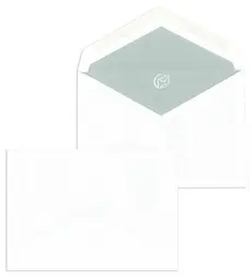 MAILmedia enveloppes C6 gommées, sans fenêtre, blanc