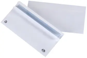 GPV Enveloppes, DL, 110 x 220 mm, avec fenêtre, blanc
