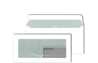 MAILmedia enveloppe à fenêtre de vue, C6/5, 114 x 229 mm
