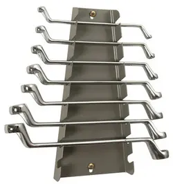allit Barrette porte-clés plates "StorePlus Flex M 8", gris