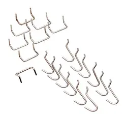 allit Jeu de crochets "StorePlus Flex M 20", chromé