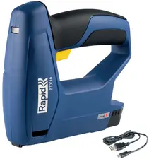 Rapid Agrafeuse électrique sans fil BTX10, bleu