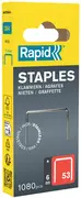 Rapid Agrafe fil fin no. 53, 6 mm, petit paquet