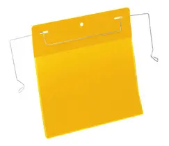 DURABLE Pochette avec fil de suspension, A5 paysage, jaune