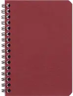 Clairefontaine Carnet à spirale NOMADDICT, 90 x 140 mm,rouge