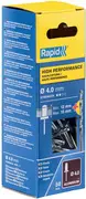 Rapid Rivet aveugle universel, 4,0 x 18 mm, en aluminium