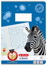 herlitz Geschichtenheft x.book, DIN A4, Lineatur 3G