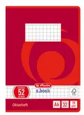 herlitz Cahier Octave x.book, A6, quadrillé, 70g/m2
