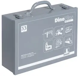allit Mallette pour outillage DinoPlus Metall 33, gris