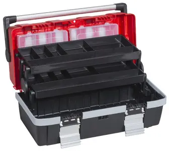 allit Boîte à outils McPlus Alu >C< 18, PP, rouge/noir